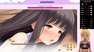 Lewdneko main Love Cubed bahagian 7 dengan creampie dan mengerang