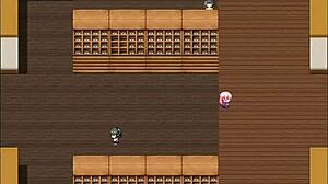 Профессор присоединяется к групповухе с милой героиней в игре