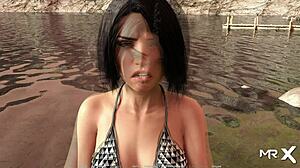 Pelajaran bertindak bola tampar pantai seronok dalam episod 22