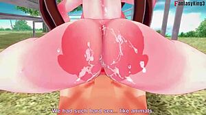 Συγκεκριμένη Mei Nancy Γυμνή Γαμάται σε 3D Φαντασία