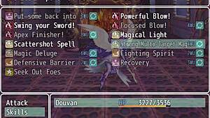 Geezer Hero Rpg Del 7 Final: Besegra demonkungen och creampiea tacksamma kvinnor