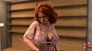 Jeg er besatt av denne rødhårete milfen i lingerie, ep 15