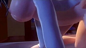 Exclamatory-Provocative To Love Ru animácia: Harenchi VN priateľka šúka obrovský kokot! Wow!