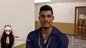 Sem calcinha debaixo da mesa em steps of debauchery 10, hein?