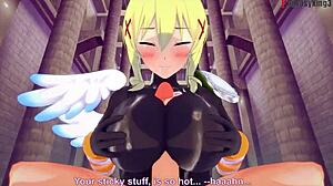 コノスバPOVでララティーナ・ダスティネスが闇のクローズアップビューをくれる