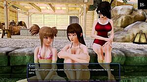 Explorer chaque détail dans Harem Hotel Partie 9 gameplay à l'hôtel