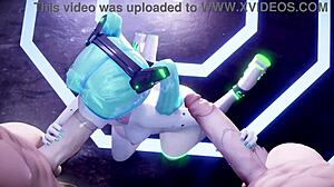 Mantis X Rebecca Cyberpunk Edgerunners Kongkek Punggung Luar