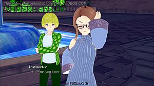 واو، غوص في القمم السماوية مع هذه اللعبة الجديدة الساخنة NSFW هينتاي!