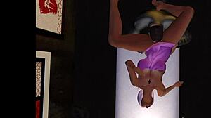 Słodkie rozkosze pod światłem świec w tej animacji.