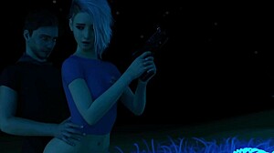 Projekt Passion: hete grote blonde doggystyle buiten.