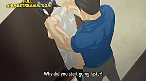 hentai hajimete no hitozuma episode 1 with busty babe and huge cock