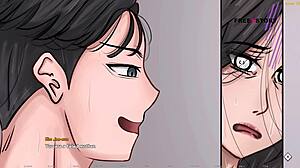 他狗狗式猛干韩太太3D游戏？阿尔法男深射！