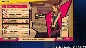 Syrová blowjob akce a stylové bondage souboje s chainsaw girl v Dohna Dohna hentai hře!