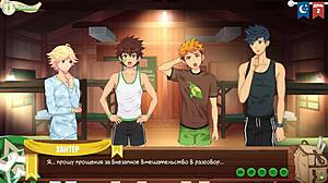 game friends camp ep 2, seznamování s taiga... ruský voice actin’