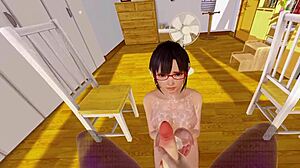 هي مصتني في الواقع الافتراضي بشهوة