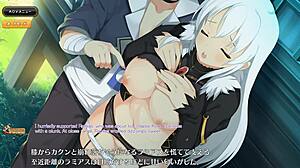 Evenicle Сцена 41 със субтитри показва интензивно хентай действие в аниме света