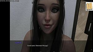 Jeg Ser WVM 43 Jamie Mestre Hendes Deepthroat Færdigheder med Store Patter