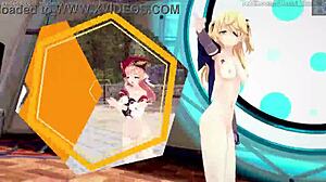 Mmd-Medley mit Shinobu Kocho in 3D Demon Slayer Action