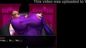 سيدة، دعني أمص ثدييك الراضعين في لعبة هينتاي