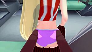 وااو، جنس POV بري لآيري أكيزوكي على الحافلة! بلوند لطيف في عمل خيالي شفاف!