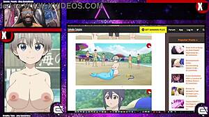 Uzaki-Chan pamerkan tetek mommy tebal dan pantat pepek botak