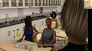 Elenorral Párosulva Összefonódó Hentai-ben