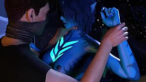 Projekt Passion'ın büyük memeli cyberpunk uzaylısı SERT ANAL alıyor! Oyun romanında ne creampie finali!