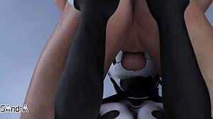 Možeš li podneti pušenje od bjusti brineta AI seks robota?