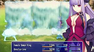 إنقاذ سايج في كهف عميق مع ملكة شيطان أنثى