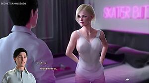 내 계단 누나 타이트 핑크 보지에 정액 흠뻑 3D!