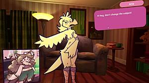 2 csaj szőrös strip pokerben: Ki veszít először?