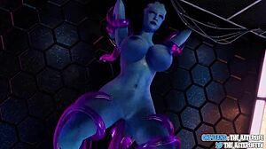 hey, wanna see liara take a creampie at gloryhole with sound?