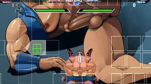 Joe Higashi knullar Athena Asamiya så hårt... umm, det ljudet då!