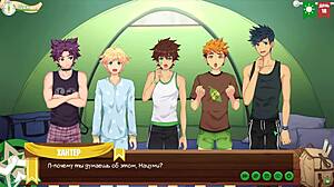 spill venner leir episode 20 bringer latter med et foto vits. Russisk stemme skuespill tilføyer særpreg.