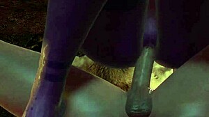 सेक्सी पर्पल एल्फ बड़ी राउंड बट के साथ वाइल्ड पीओवी 3डी पॉर्न में ऊपर उछलती है, उसकी कर्व्स मुझे हर बार पागल करती हैं