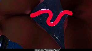 K/DA女孩们在激烈的女同性恋合集与Akali和Ahri